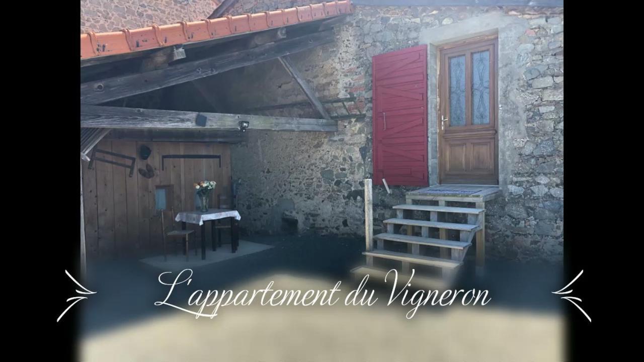 L'Appartement Du Vigneron Cordelle Exteriér fotografie